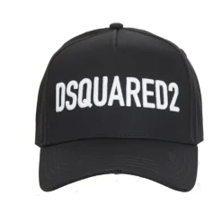 Dsquared2 Huer & Kasketter*Logo Baseball Cap Sort