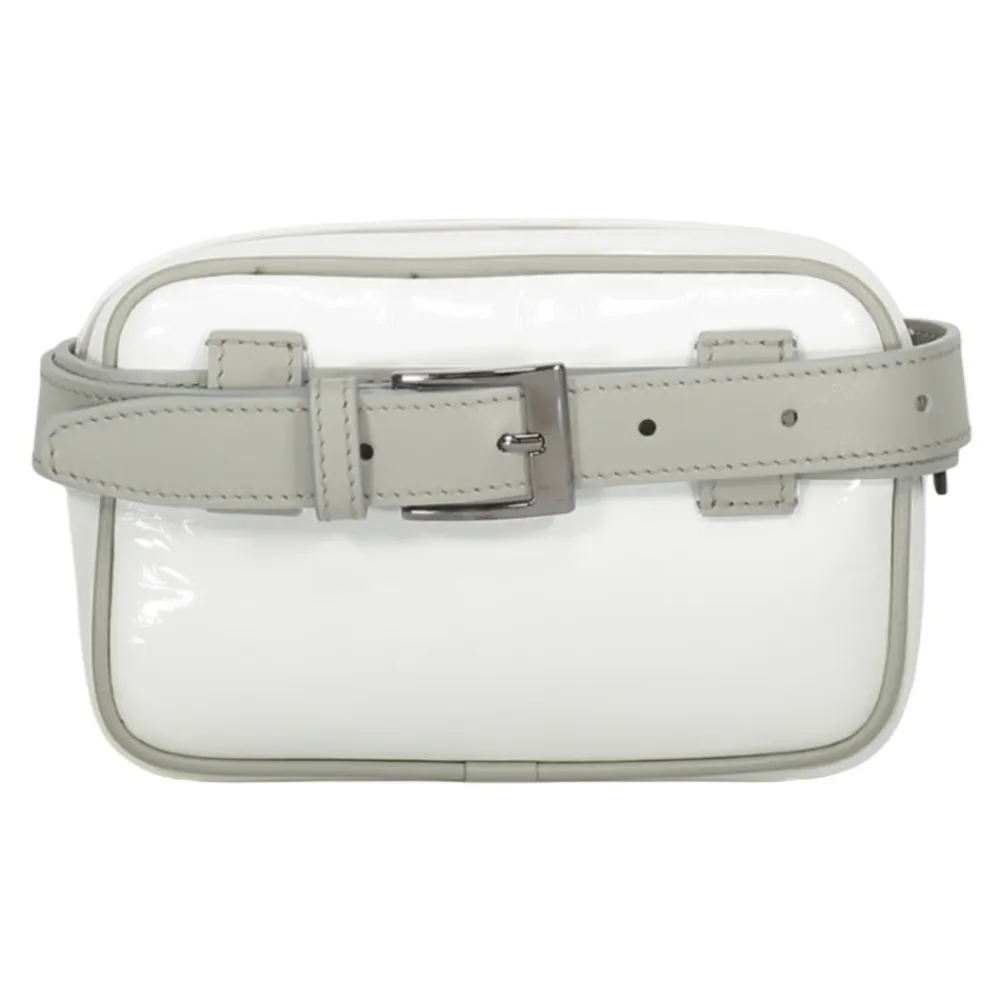 Herno Bæltetasker*Logo Bæltetaske med Aftagelig Rem Hvid