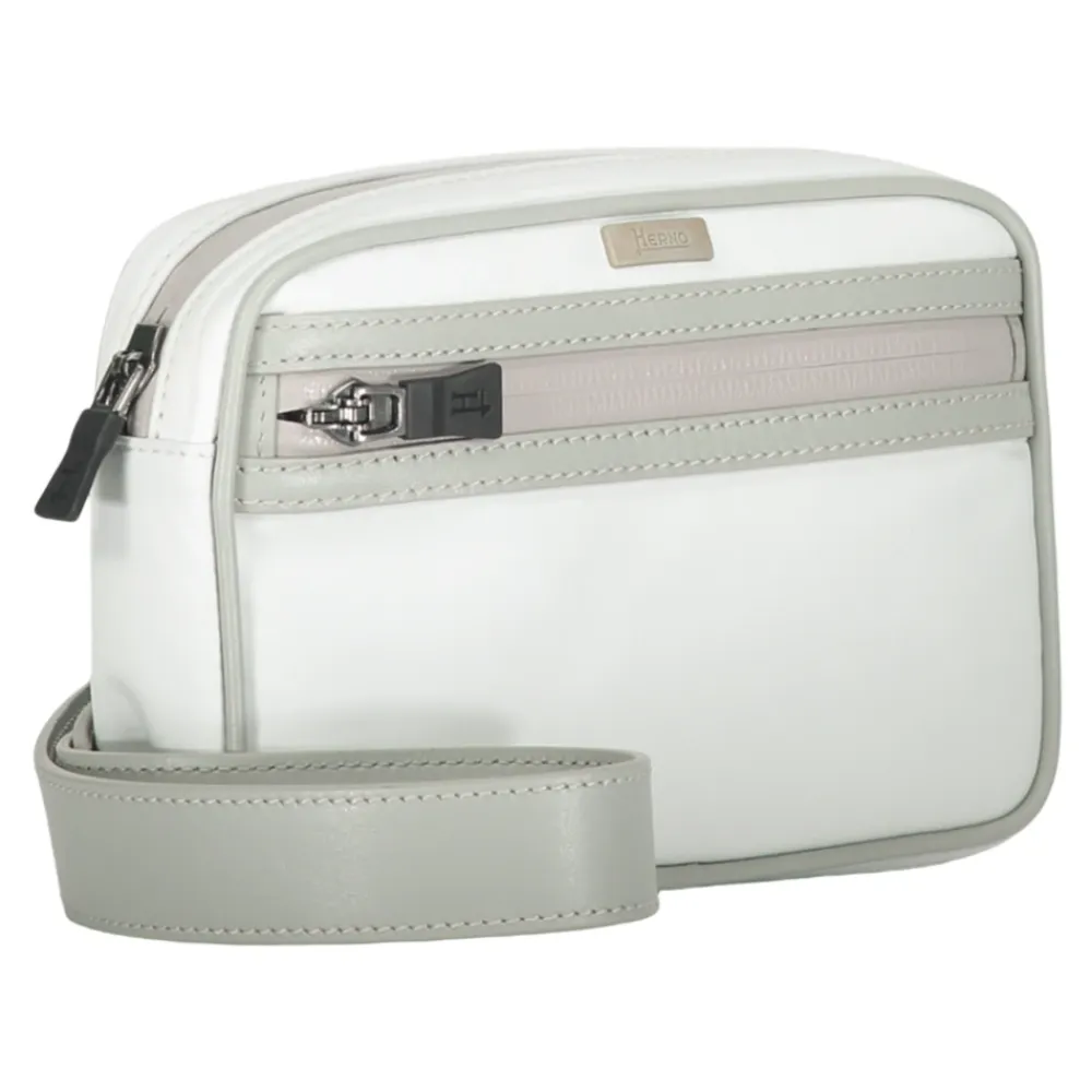 Herno Bæltetasker*Logo Bæltetaske med Aftagelig Rem Hvid