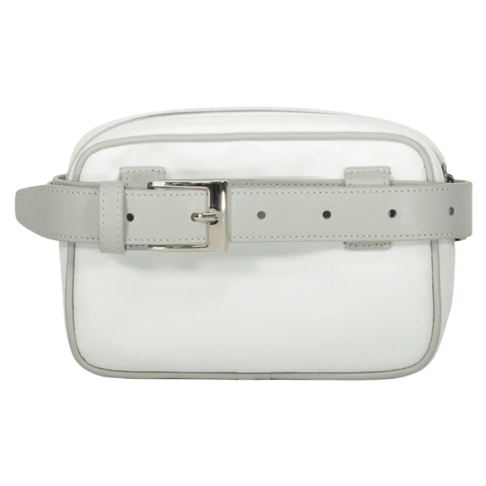 Herno Bæltetasker*Logo Bæltetaske med Aftagelig Rem Hvid