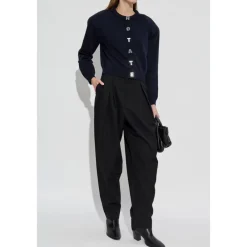 ROTATE Birger Christensen Striktrøjer & Sweatere*Logo Cardigan Blå