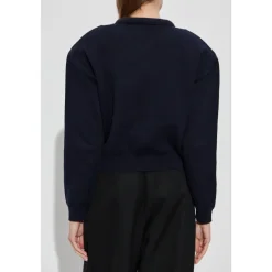 ROTATE Birger Christensen Striktrøjer & Sweatere*Logo Cardigan Blå