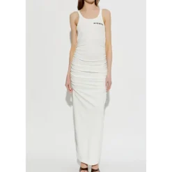 MISBHV Kjoler*Logo Dress Hvid