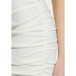 MISBHV Kjoler*Logo Dress Hvid