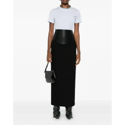 Givenchy T-Shirts*Logo Graphic Cotton T-Shirt Blå