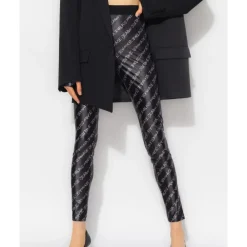 Versace Jeans Couture Bukser*Logo Leggings Sort