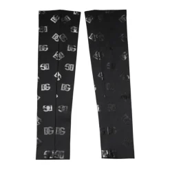 Dolce & Gabbana Handsker*Logo Monogram Uld Armærmer Sort