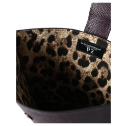 Dolce & Gabbana Laptop Tasker*Logo Plaque Læder Tablet Sleeve Etui Brun