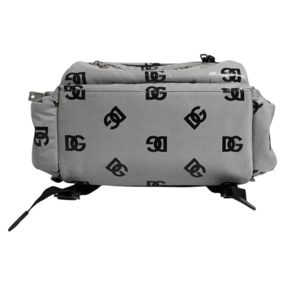 Dolce & Gabbana Rygsække*Logo Plaque Rygsæk Grå