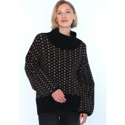 HÉST Striktrøjer & Sweatere*Logo Sweater Sort