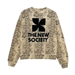 The New Society Sweatshirts|Striktrøjer & Sweatere*Logo Sweatshirt Multifarvet