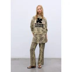 The New Society Sweatshirts|Striktrøjer & Sweatere*Logo Sweatshirt Multifarvet