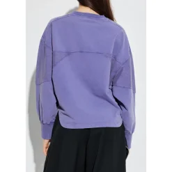 The Attico Sweatshirts*Logo Sweatshirt Lilla