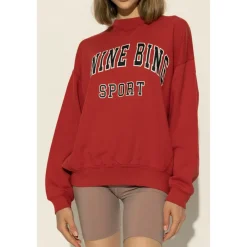 Anine Bing Sweatshirts*Logo Sweatshirt Rød