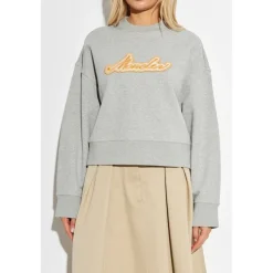 Moncler Sweatshirts*Logo Sweatshirt Grå