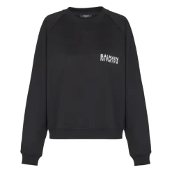Balmain Sweatshirts*Logo Sweatshirt Sort