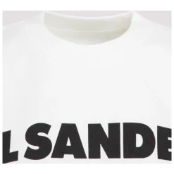 Jil Sander T-Shirts*Logo T-shirt Hvid