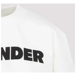 Jil Sander T-Shirts*Logo T-shirt Hvid