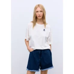 The New Society T-Shirts*Logo T-Shirt Hvid