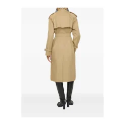 Burberry Frakker*Long Castleford Trenchcoat Beige