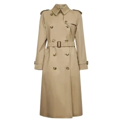 Burberry Frakker*Long Waterloo Heritage Trenchcoat Beige