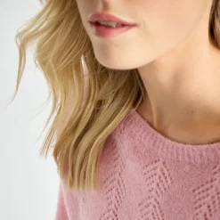 Marie Méro Striktrøjer & Sweatere*Long-sleeve Suri Sweater Pink