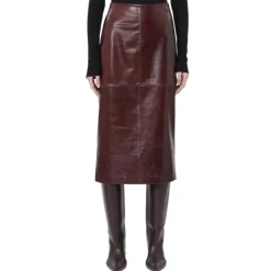 Sportmax Nederdele*Longuette Skirt Rød