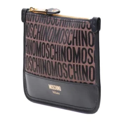 Moschino Clutch*Lost And Found Pochette Brun