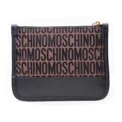 Moschino Clutch*Lost And Found Pochette Brun