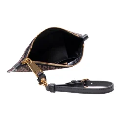 Moschino Clutch*Lost And Found Pochette Brun