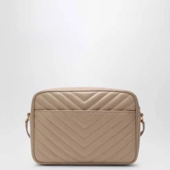 Saint Laurent Skuldertasker*Lou Camera Bag Beige