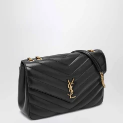 Saint Laurent Skuldertasker*Loulou Large Bag Sort