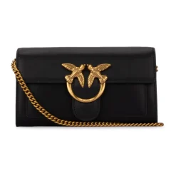 PINKO Skuldertasker*Love One Wallet Brun