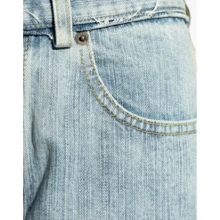 Balenciaga Jeans*Low-Rise Flared Jeans Blå