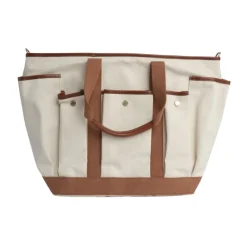 Vanessa Bruno Indkøbstasker*Lærred Worker Taske i Hvid