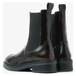 Via Vai Chelsea Boots*Lucia Gina chelsea-støvler i lak Brun