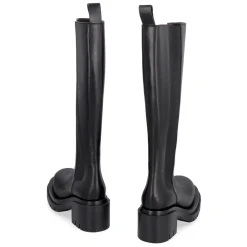 Bottega Veneta Chelsea Boots*Lug Læderstøvler Sort