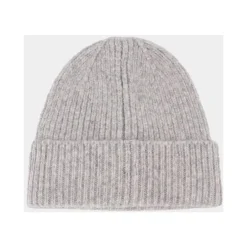 Anine Bing Huer & Kasketter*Luksuriøs uld-beanie med alpaka Grå