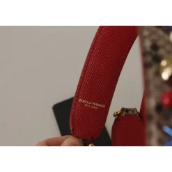 Dolce & Gabbana Tilbehør Til Tasker*Luksus Python Læder Skulderrem Brun