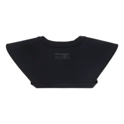 MM6 Maison Margiela Jakker*Lycra Jersey Bolero Sort