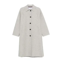 Harris Wharf London Frakker*Lys Raglanærme Frakke Grå