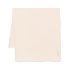 Gucci Tørklæder*Lyserød Jacquard Tørklæde med Frynsede Kanter Pink