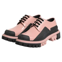 Dolce & Gabbana Snøresko*Lyserød læder snøresko Pink