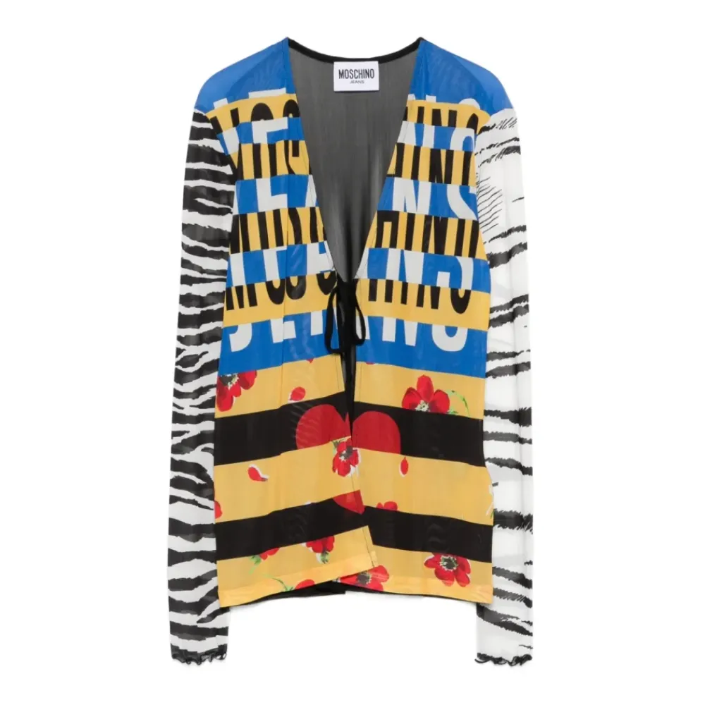 Moschino Striktrøjer & Sweatere*Maglia Multifarvet