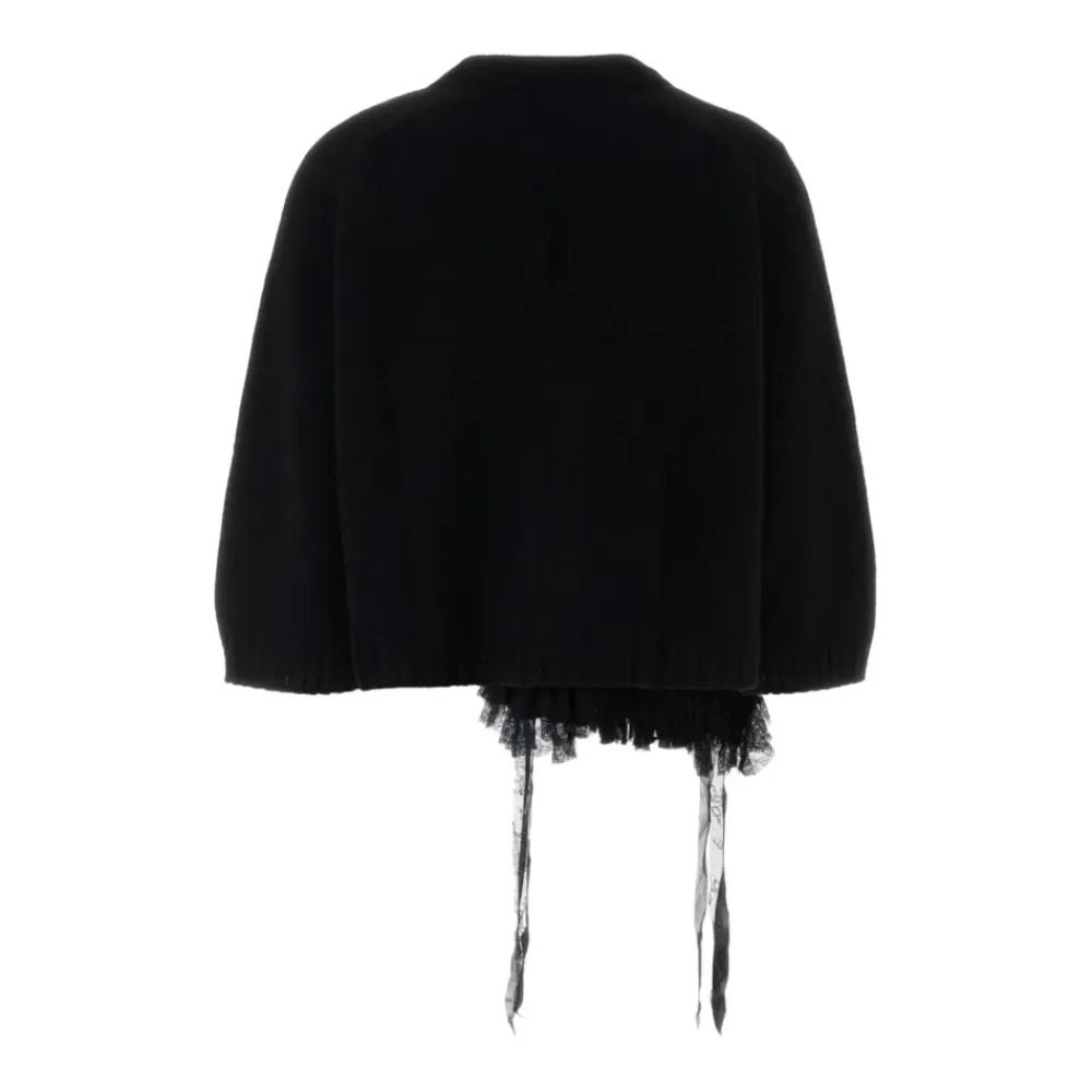 Alberta Ferretti Striktrøjer & Sweatere*Maglia Sort