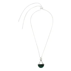 PLAN C Smykker*Malachite Pendant Coulis Necklace Grøn
