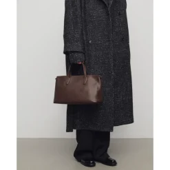 The Row Håndtasker*Marcel taske i læder Brun