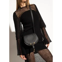 Chloé Skuldertasker*Marcie Small Skuldertaske Sort