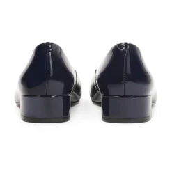 Kazar Pumps*Marine lakerede pumps på en stang Blå