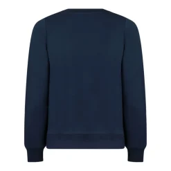 A.P.C. Sweatshirts|Striktrøjer & Sweatere*Marine Sweatshirt med Logo Broderi Blå